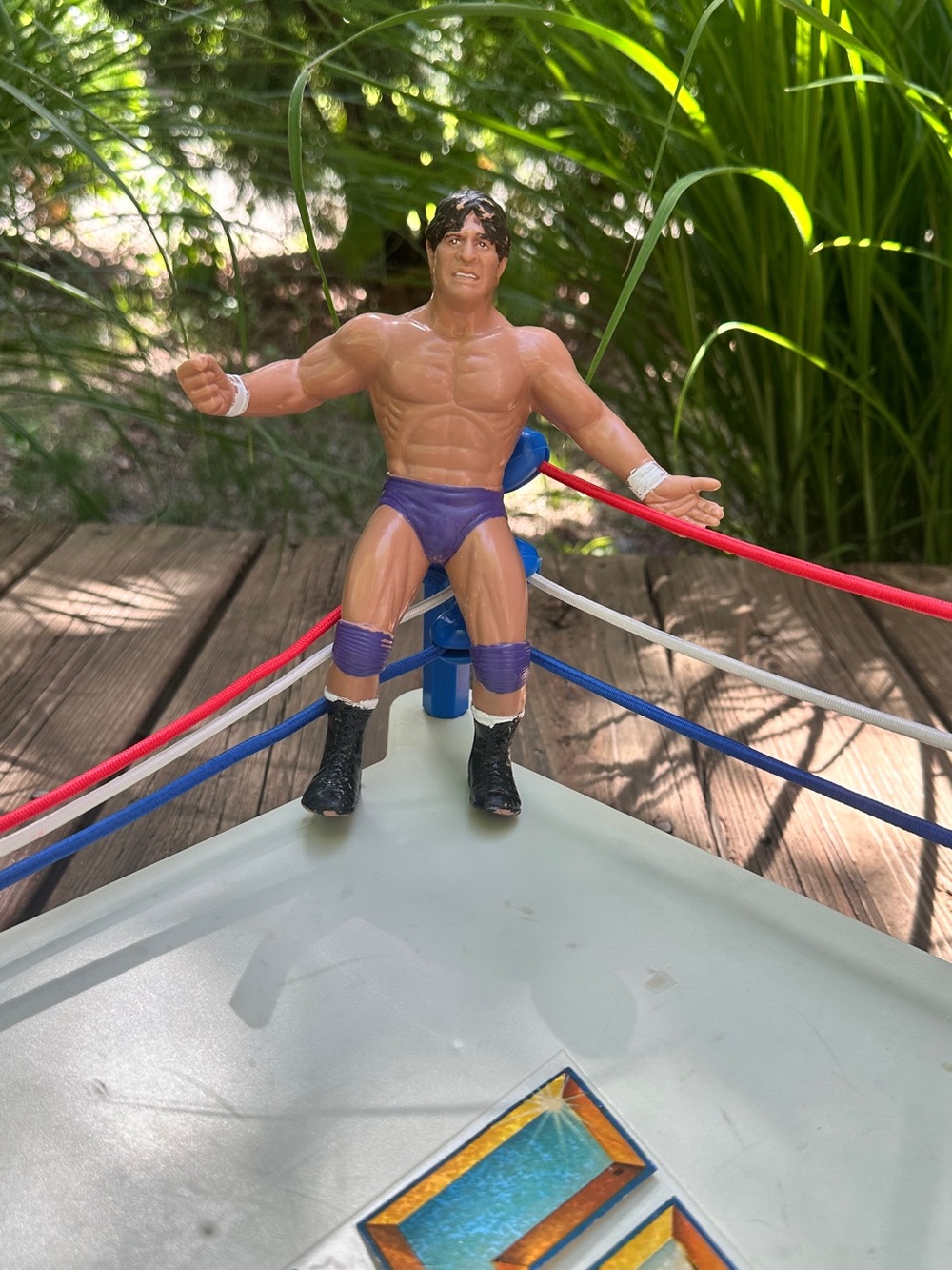 Vintage 1986 LJN WWF WWE Tito Santana Wrestling Superstar Action Figure